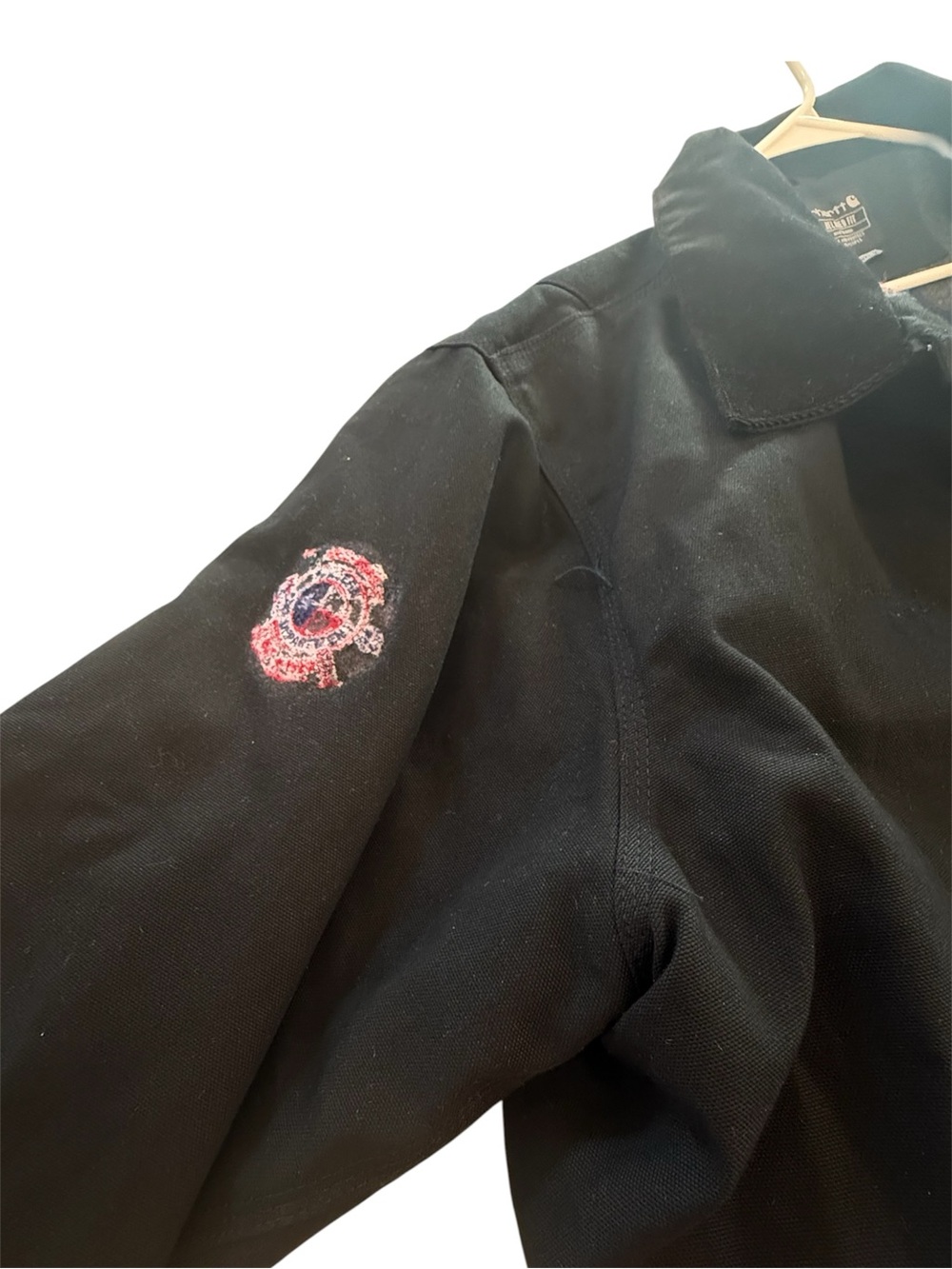 Carhartt Men’s Detroit Blanket Lined Black Work Jacket 3XL - Picture 6 of 9